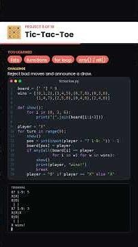 10 Python Projects Every Beginner Should Build (Full Code) #Shorts