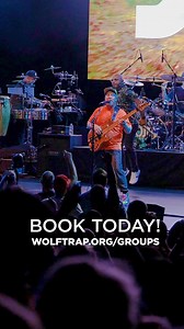 A show at Wolf Trap is the perfect way to entertain clients, reward employees, or celebrate a special occasion. Plan your outing today. → wolftrap.org/groups | Wolf Trap