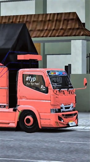 ANJAY KEREN‼️ mod canter samok update s12 mukhlas po || mod truck bussid terbaru #bussid #shots