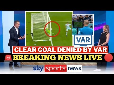 SHOCKING DISGRACEFUL VAR SCANDAL AT OLD TRAFFORD! MAGUIRE’S CLEAR GOAL STOLEN IN DAYLIGHT ROBBERY