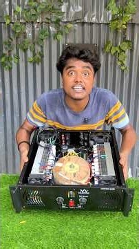 How to make amplifier at home #youtubeshorts #shorts #tech #dj