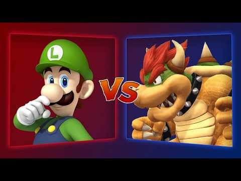 MUGEN Battle - Luigi vs Bowser