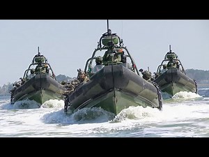 US & Dutch Marines Riding Powerful Combat Boats at Extreme Speeds