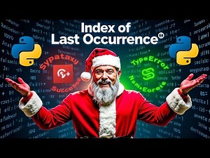 Index of Last Occurrence | Foundations Exam 2 | Python coding tips tricks | Nxtwave ccbp 4.0 | CCBP