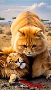 6.9K views · 120 reactions | #cat #ai #animation #story #kitten #baby #kitty #cute #trump #ronaldo #rock #messi | Orange Cats | Facebook