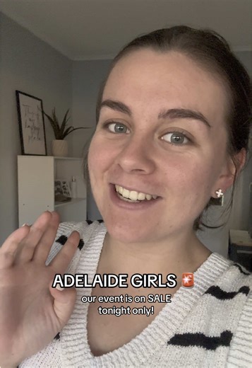 GUESS WHAT!? - tickets to our event are on SALE tonight only! 🎟️ We’d love for you to join us for a day of meeting new people in Adelaide - including: pilates, pottery painting, food, guest speakers, connection activities, and content! ✨ hope to see you there xx #adelaide #event #whatsoninadelaide #connection #movement #inspiration #podcast #podcastevent #adelaidegirls #pilates #adelaideevents #thingstodoinadelaide #foryou #fyp #sale