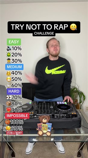 TRY NOT TO RAP CHALLENGE 🤐 | Max Grabel