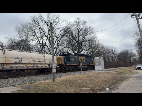 CSX 6918 Leads LHF on Local West | Kenwood Hill, KY - 2/23/2026