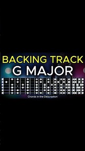 G Major Pop Guitar Backing Track | Emotional G Pop Jam Track (G–F#/D–Em–D | Modal Change with Cm)