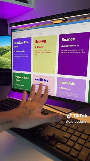 🤓 Ei designer, esse site de paleta de cores é incrível pra te ajudar a escolher e combinar as cores para o seu projeto🤩👨🏻‍💻 #designgrafico #designer #freelancer