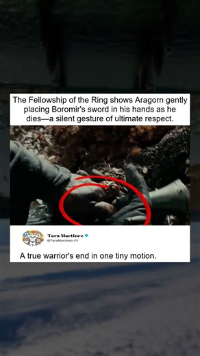 Gandalf's Sword for Fallen Boromir