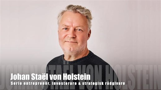 #7 Johan Staël von Holstein: AI förändrar allt och ni måste ställa om nu | Johan Stael von Holstein
