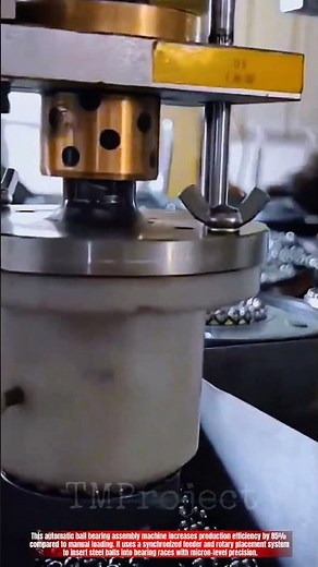 Innovative Ball Bearing Assembly Machine: Best Precision System for Automatic Steel Ball Placement