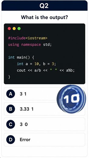 C++ Programming interview Question ❓ #codingtutorial