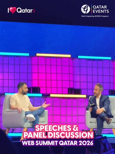 🚀 Web Summit Qatar 2026 – Day 2! The region’s biggest tech event kicked off, bringing together 30,274 attendees, 1,637 startups, and 931 investors from 127 countries! 🌍💡 👈🏼 Registered attendees can join workshops, network with startups, explore exhibitor stands, and discover interactive experiences! Stay tuned for our daily updates! 📅 1 - 4 February 2026 ❗ This is a ticketed event. 📍 DECC Web Summit Qatar | Web Summit Doha 2026 | Web Summit Web Summit Qatar | ILoveQatar.net - ILQ