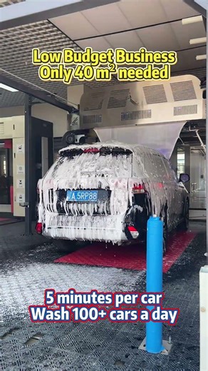 Contactless car washing for a cleaner finish and modern experience.