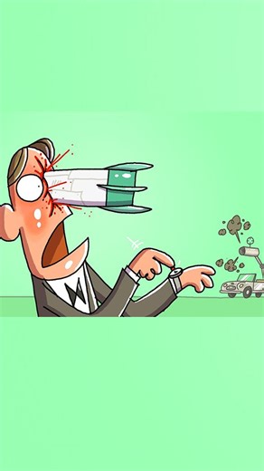 007% Brain Power 🧠 🔫 #animation #comedy #memes #cartoonbox | Cartoon-Box