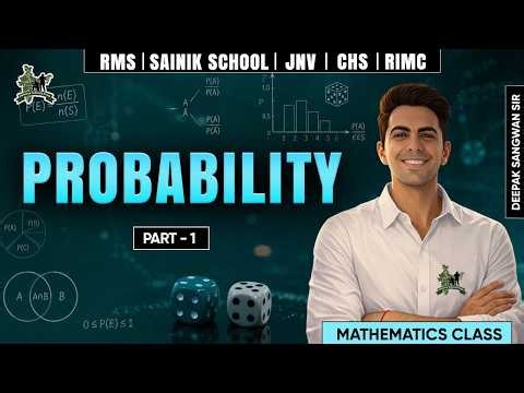 Probability (Part- 1)| MATHS. Class | ARJUN 1.0 & ASTRA 1.0 | SAINIK, JNV, RMS, RIMC, CHS