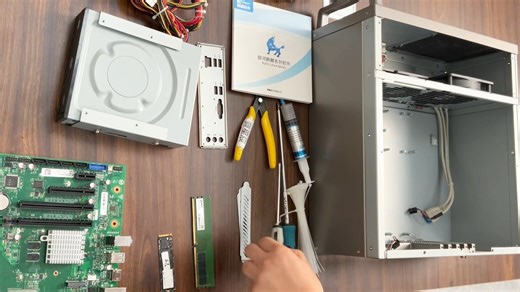 集特 台式机GPC-160组装GM9-3003龙芯3A6000主板