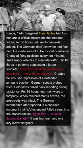 1 Sergeant Held a Crossroads for 36 Hours Using Only Deception and Noise | Military History Talks