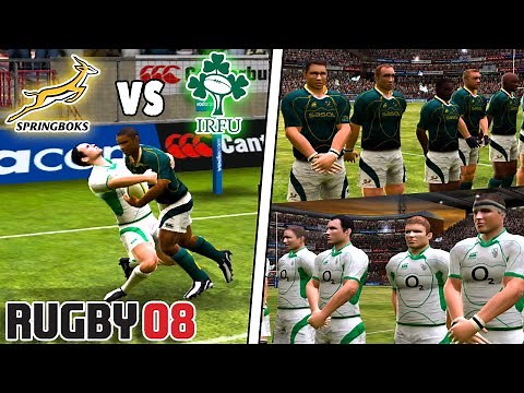 SPRINGBOKS vs IRELAND - Rugby Summer Internationals 2024 - Rugby 08 Gameplay and Commentary