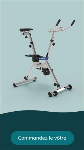 Aquabike Lovee : Exercices fitness dans la piscine