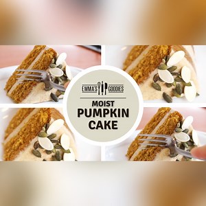 7.2K views · 174 reactions | Moist Pumpkin Cake Recipe With Fresh Pumpkin! | Emma's Goodies | Facebook