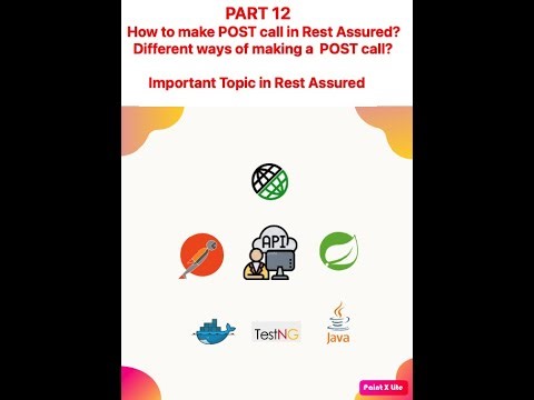 Part 12 | Different ways of constructing POST request | Important Topic | Rest Assured |