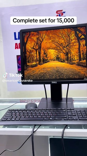 Complete Dell Desktop Set for Cyber Cafes and Offices