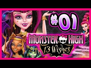☆ Monster High: 13 Wishes Walkthrough Part 1 (Wii, WiiU) Full Gameplay ☆