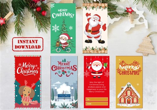 Buy Christmas Money Gift Envelope Printable, Editable Cash Envelope, Printable Festive Holiday Money Holder Templates for Cash Gifts & Gift Card Online in India - Etsy