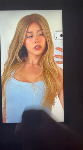 RIP last accountBlonde looks so good on her#cumtribute #cum #tribute