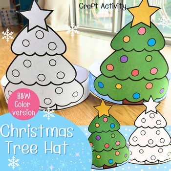 Christmas Tree Hat Craft | Christmas Activity for Kids