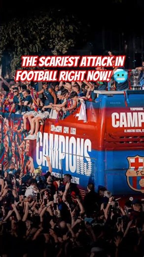 The SCARIEST Attack in Football Right Now! 🥶 #barcelona #soccershorts #soccernews #fyp