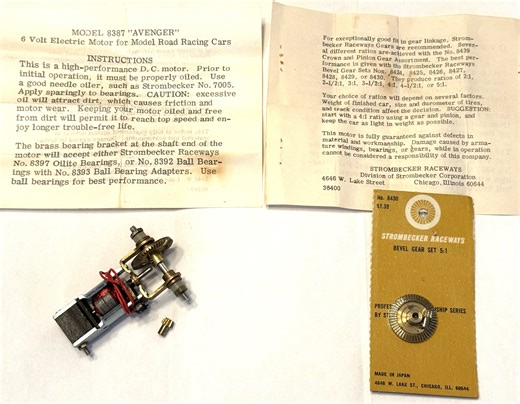 Strombecker Gear issues