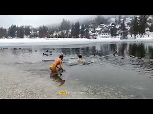 My first ice swim 🏊‍♀️