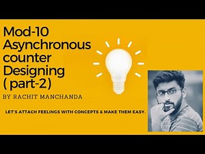 Mod-10 Asynchronous Counter Designing ( part-2)