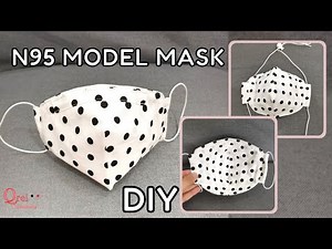 N95 Model Cloth Mask / DIY 3 Ply Face Mask