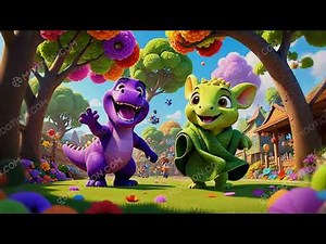 BARNEY bedtime story for kids