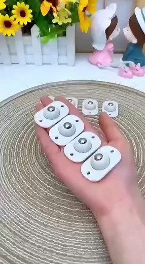 Multi-Directional Wheels - the perfect solution for household mobility and organization! 🏠 Easy Installation: Simply peel off the adhesive backing and attach them to the object you want to move. 🔄 360-Degree Rotation: The flexible rotation capability allows you to smoothly and efficiently move any item. 💪 Quality Material: Durable and strong, ensuring stability when moving heavy objects. 🧹 Time-Saving: Use Multi-Directional Wheels for easy movement and convenient cleaning of your home. 📦 Di