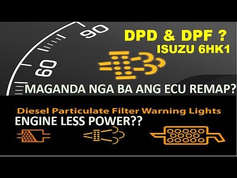 ISUZU 6HK1 DPD FORCE REGENERATION | EXPLAINED WHAT IS THE DPD | DPF | ECU REMAPPING.