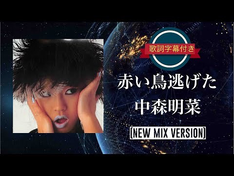 赤い鳥逃げた／中森明菜 (歌詞字幕付き)