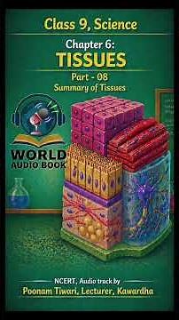Science textbook**Chapter -6* *Tissues* *Part - 08**Summary of Tissue