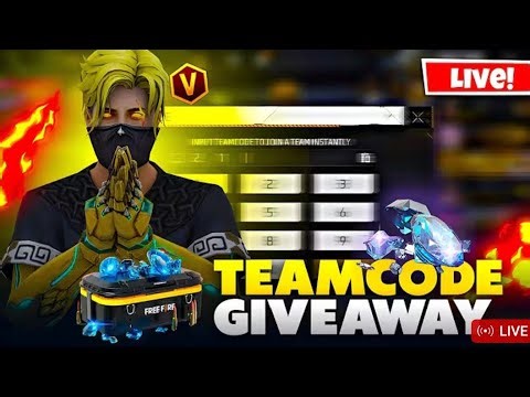 Live Redeem code Giveaway