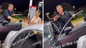 Husband Fights with Wife After She Allegedly Harassed Black Couple