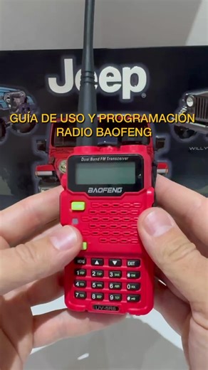 Guía completa para programar el radio Baofeng UV-5R