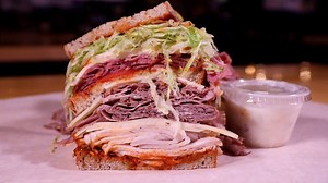 Chew on This: It's one of the greatest sandwiches in Chicago and we think you should eat it. Presenting the "Caveat Emptor" at Perry's Deli. | Windy City LIVE