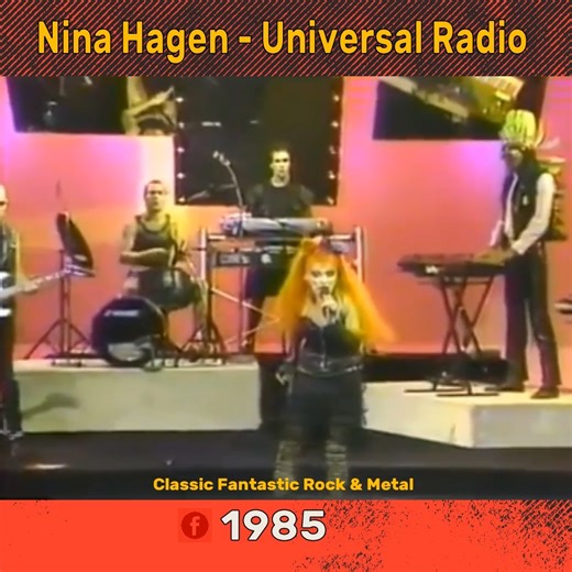 12K views · 192 reactions | Nina Hagen Universal Radio | Classic Fantastic Rock and Metal | Facebook