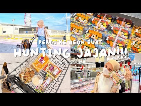 #SVLOG 65 : BERBURU JAJANAN DI AEON!! - Beli Roti, Sushi dan Es krim | Seviq Febinita