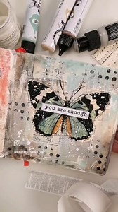 121K views · 1.5K reactions | Mini Art Journal Page for your mental...